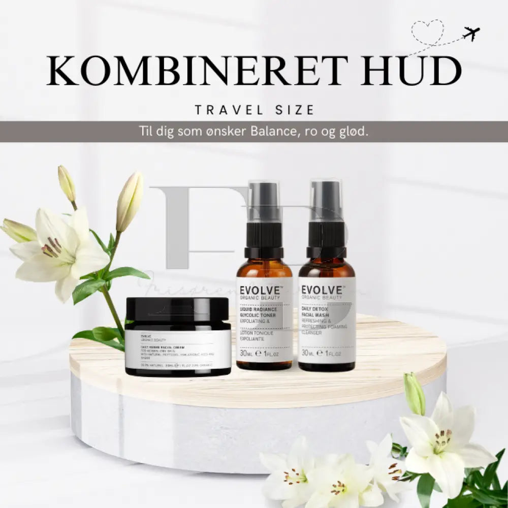Evolve Travel Pakke - Kombineret Hud
