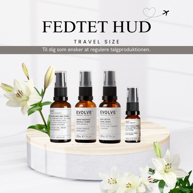 Evolve Travel Pakke - Fedtet Hud