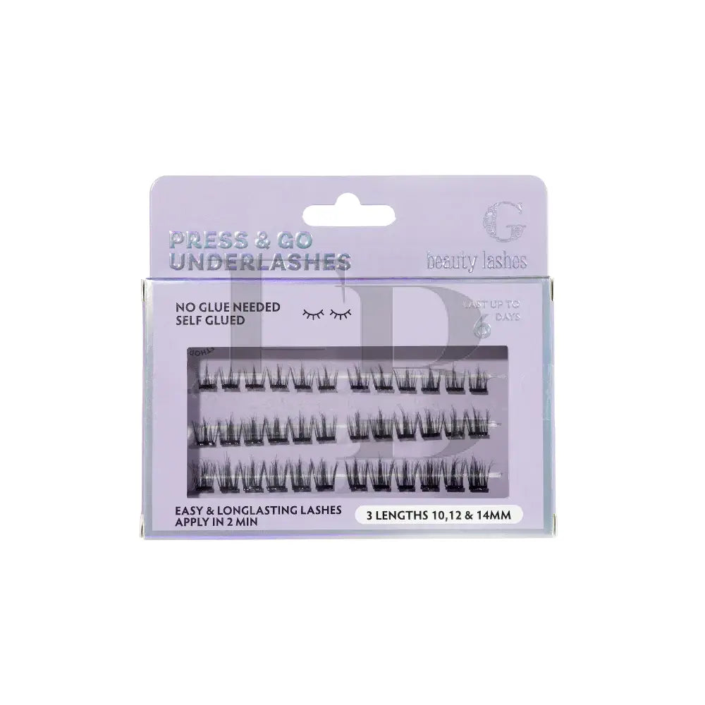 G Beauty Lashes - Press & Go Underlashes - Crush