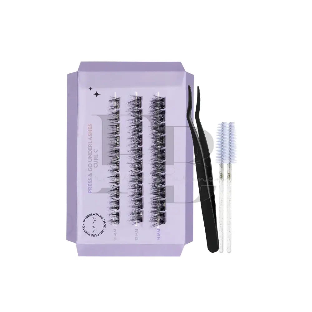 G Beauty Lashes - Press & Go Underlashes - Date KIT