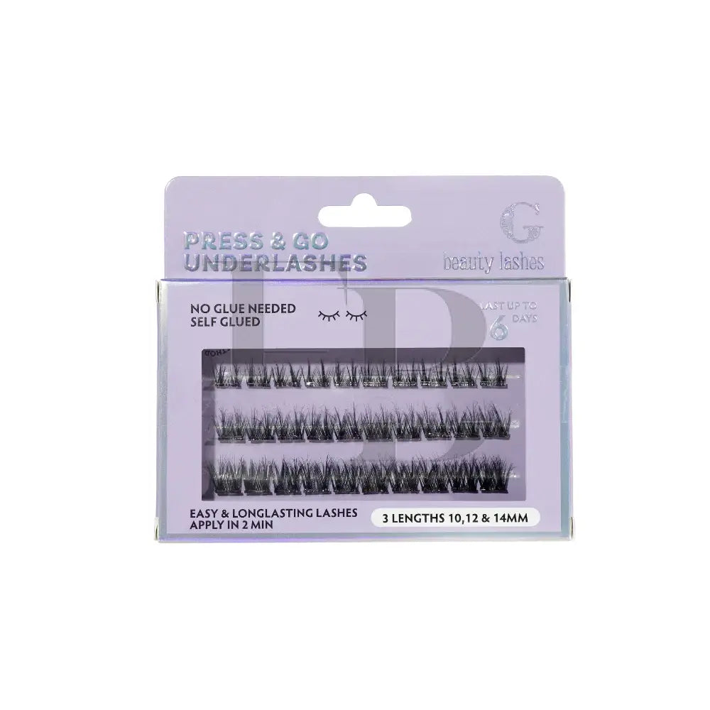 G Beauty Lashes - Press & Go Underlashes - Date