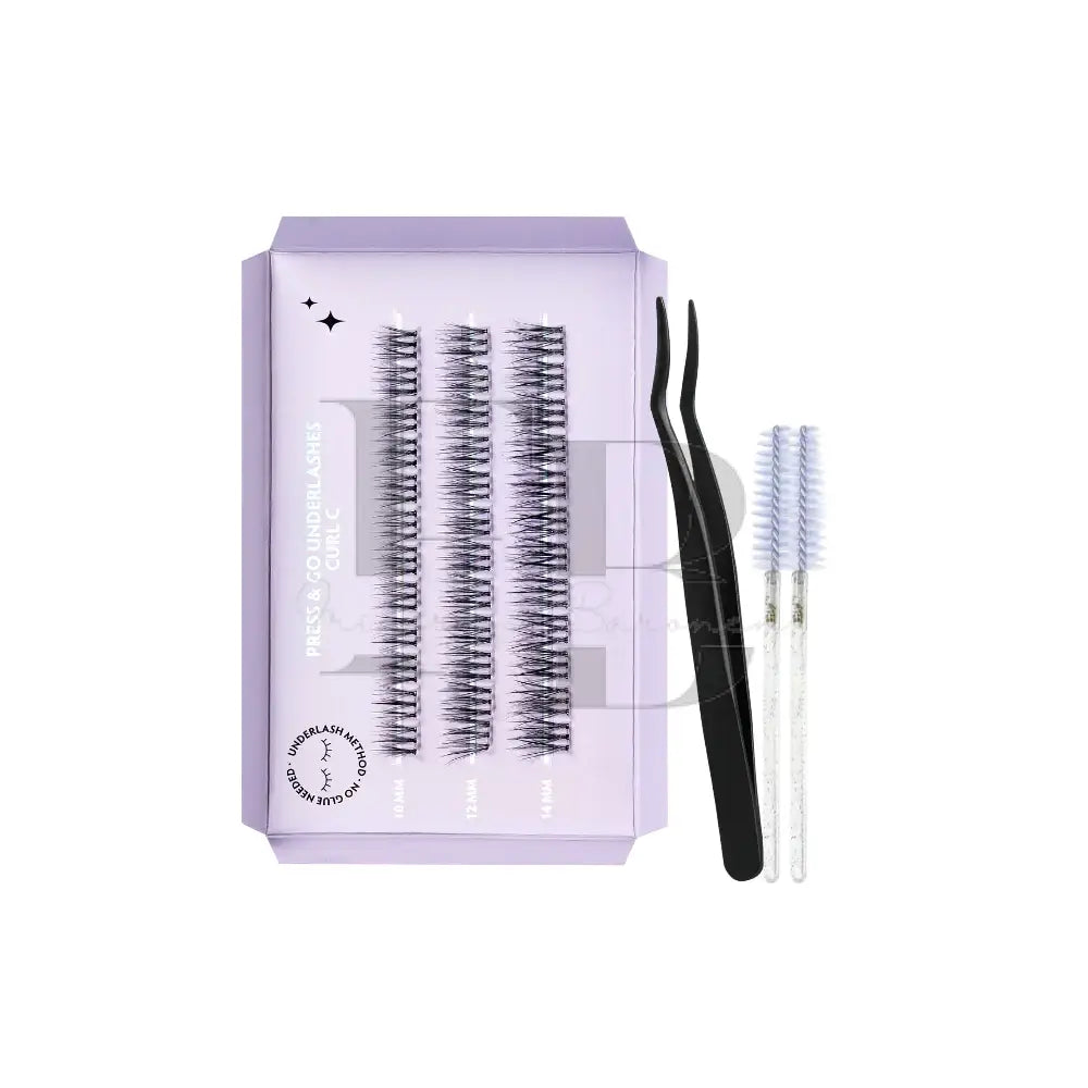 G Beauty Lashes - Press & Go Underlashes - Everyday KIT