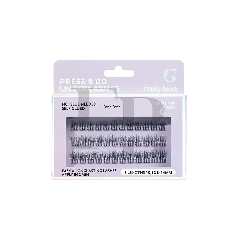 G Beauty Lashes - Press & Go Underlashes - Everyday