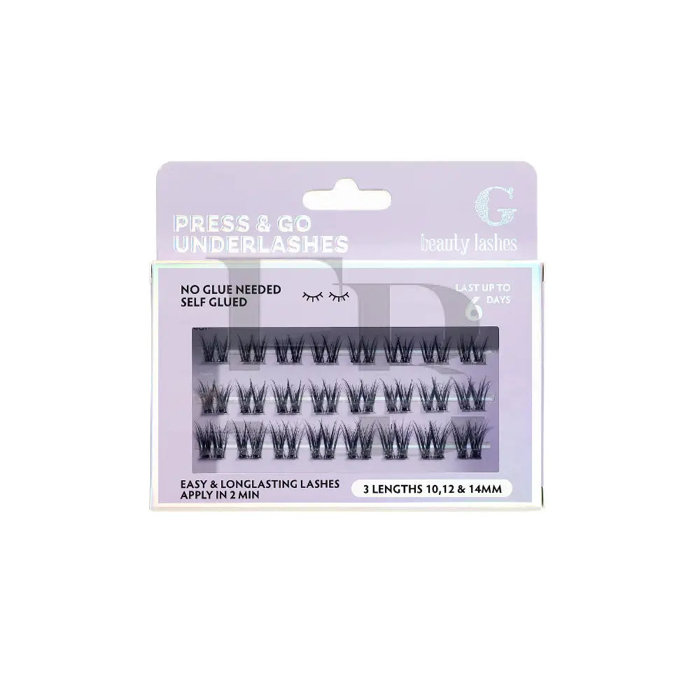 G Beauty Lashes - Press & Go Underlashes - Flirty