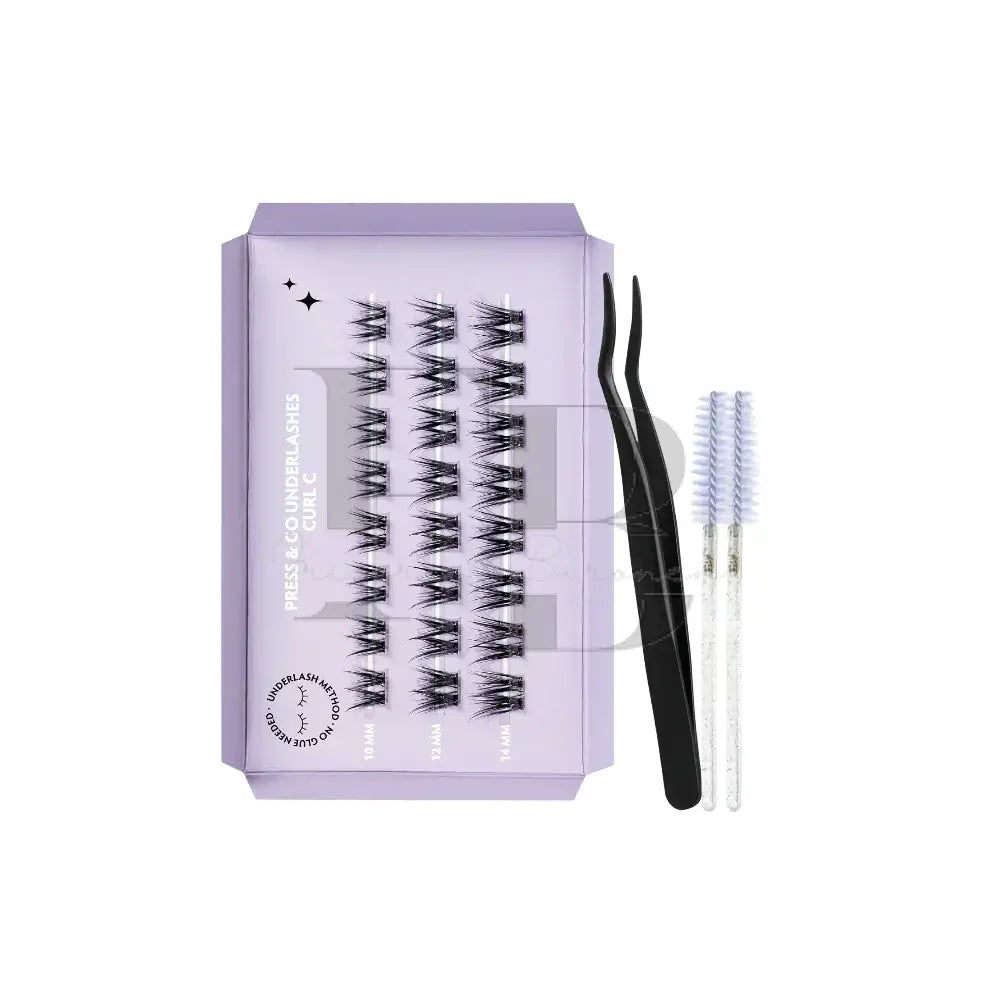 G Beauty Lashes - Press & Go Underlashes - Flirty KIT