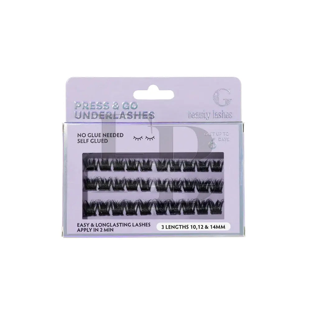 G Beauty Lashes - Press & Go Underlashes - Glam