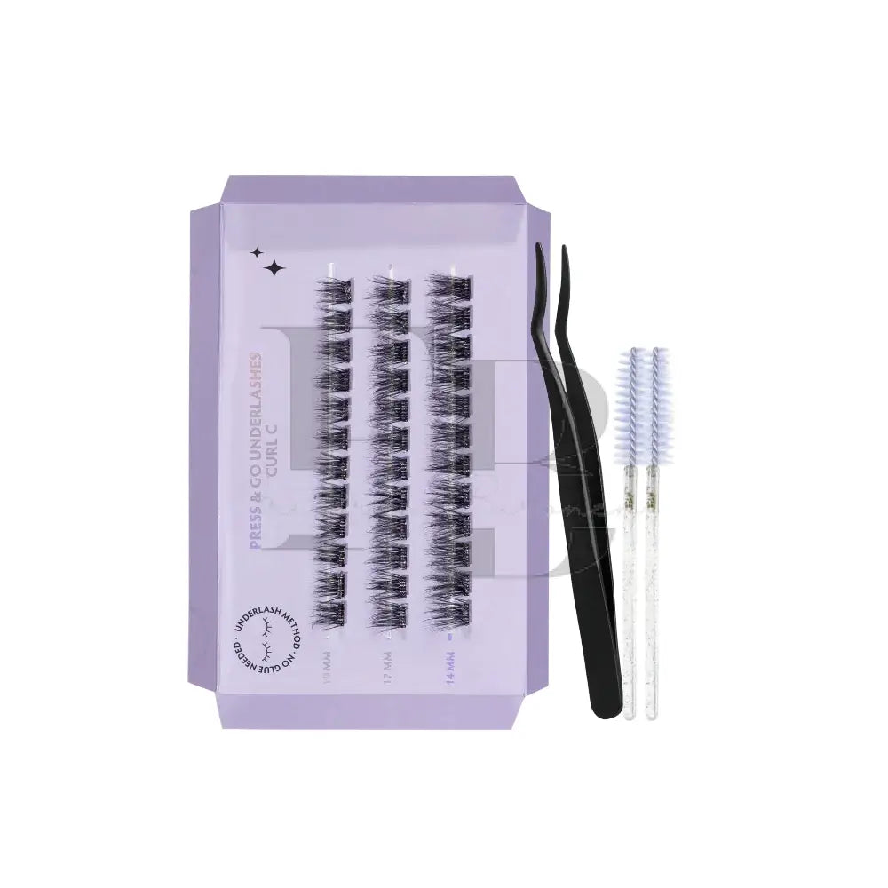 G Beauty Lashes - Press & Go Underlashes - Lust KIT