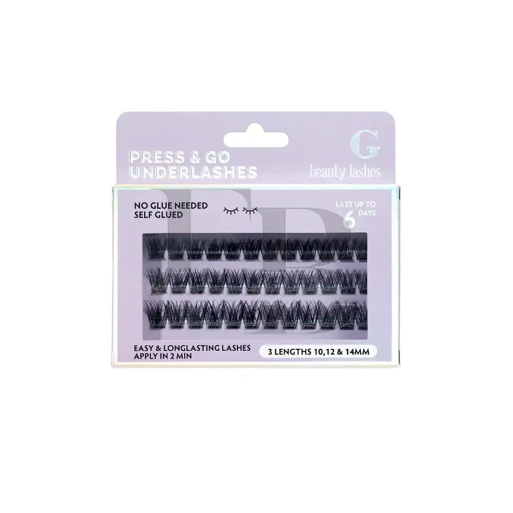 G Beauty Lashes - Press & Go Underlashes - Rave
