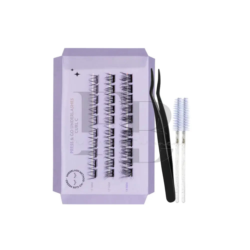 G Beauty Lashes - Press & Go Underlashes - Vogue KIT
