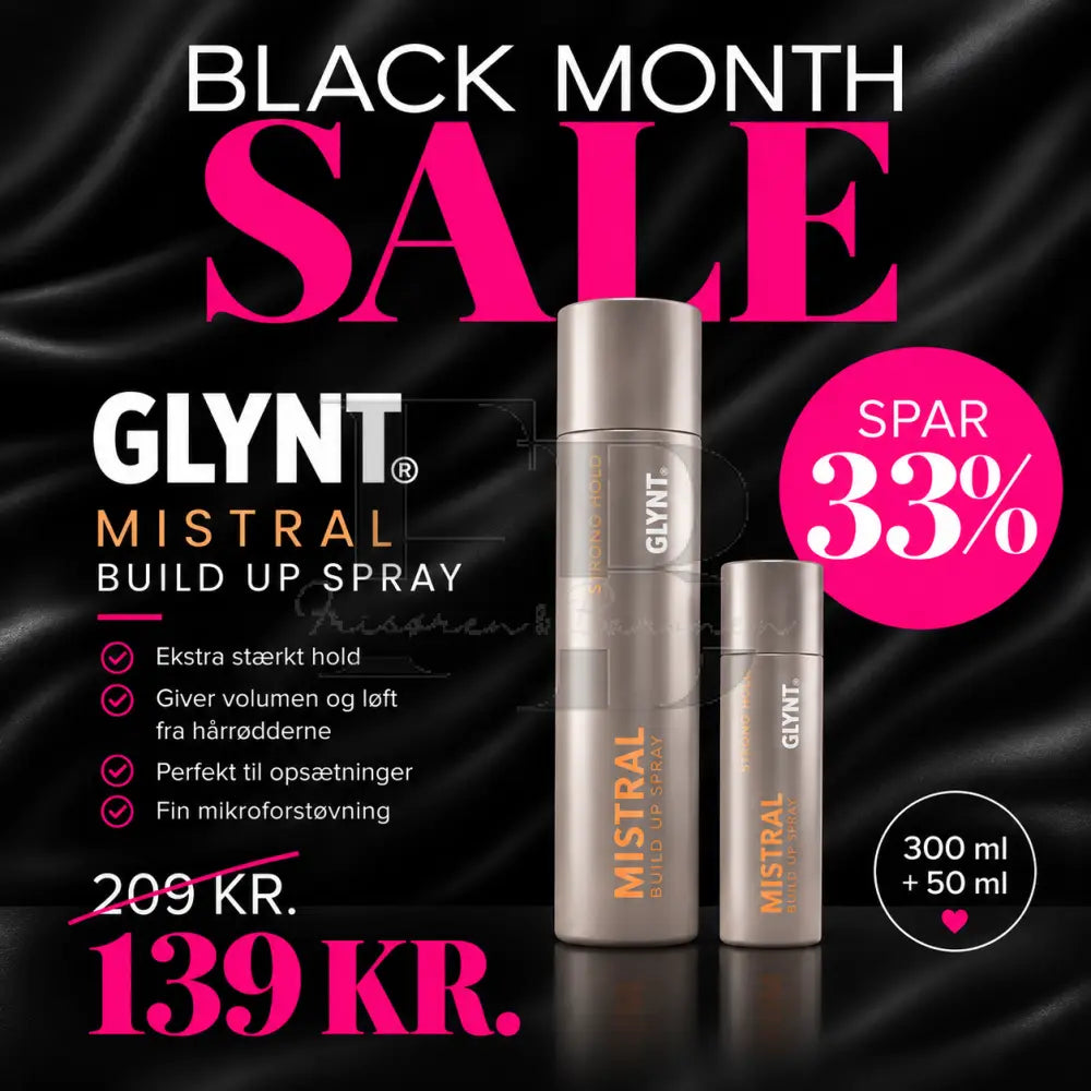 Glynt MISTRAL Build up Spray - 300ml + 50ml