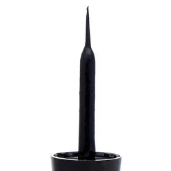 PUROBIO COSMETICS - FLYDENDE EYELINER MED BRUSH TIP - SORT