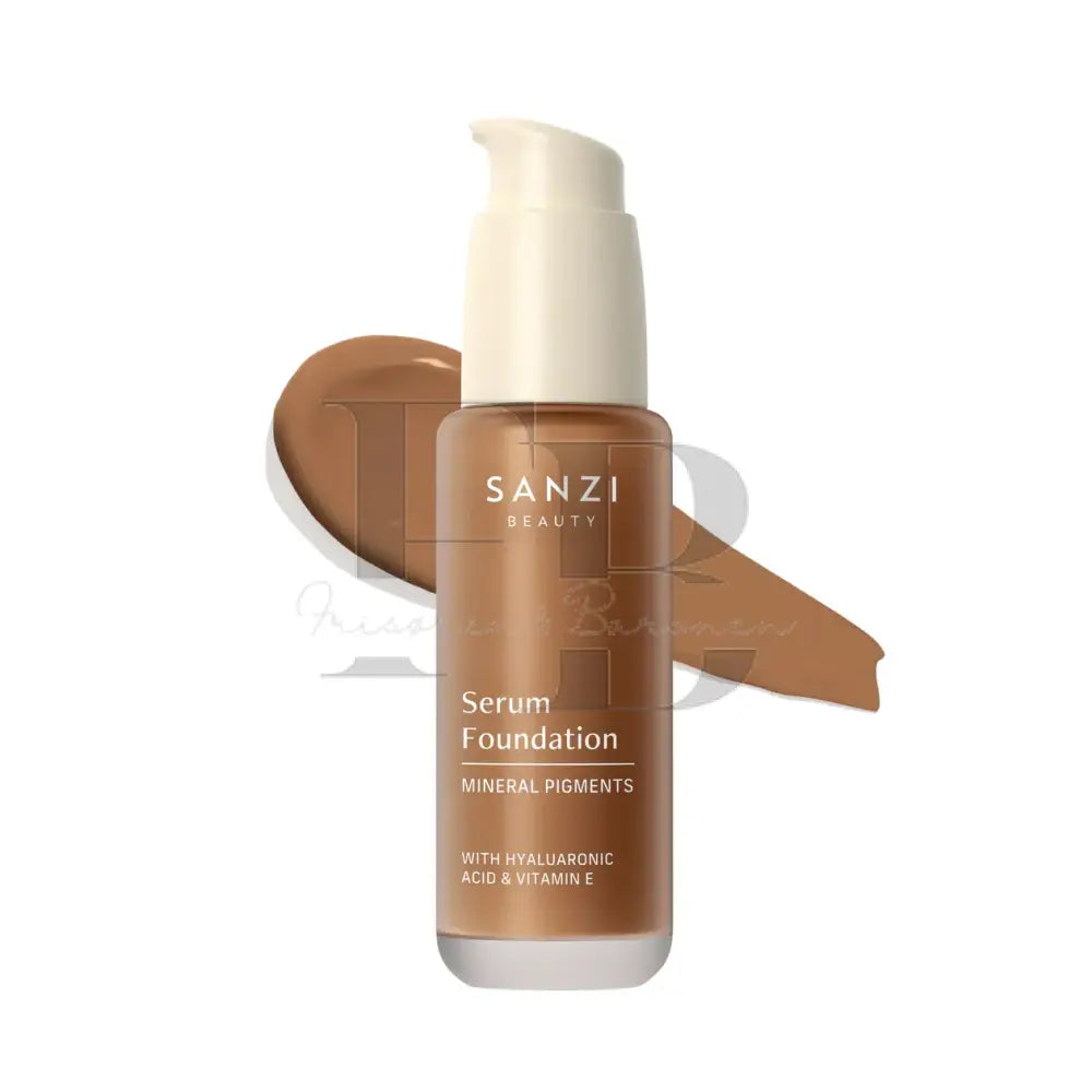Sanzi Beauty Serum Foundation - 10 deep neutral golden