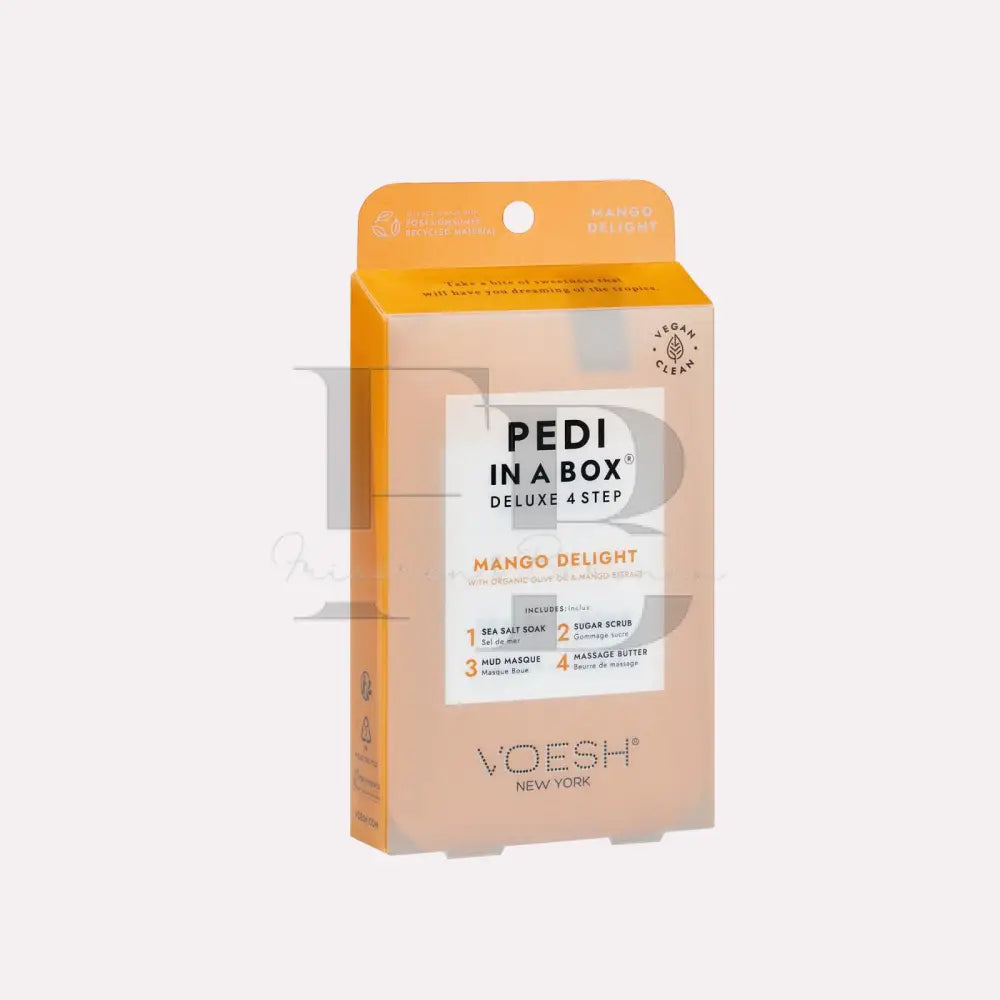 Voesh Pedi in a Box deluxe - Mango Delight