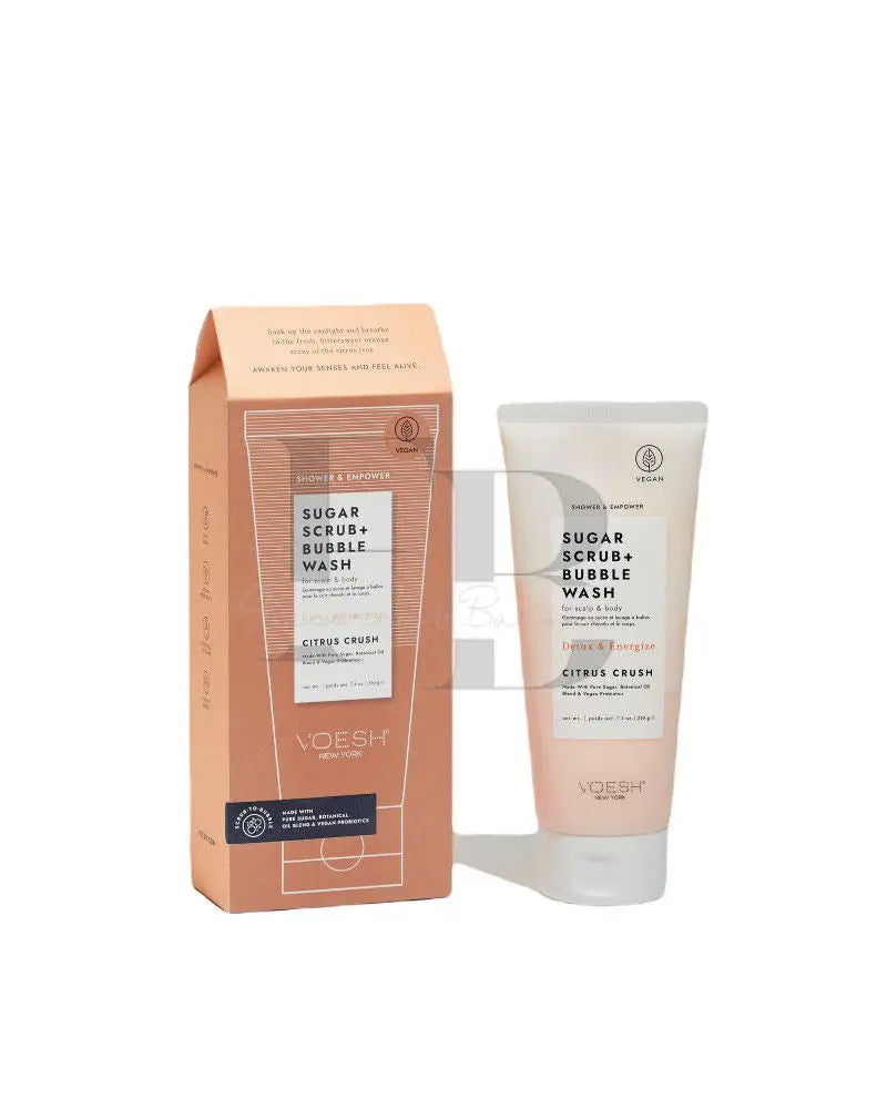 Voesh Scalp & Body Sugar Scrub - Citrus Crush