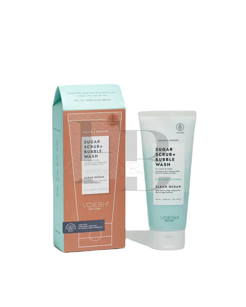 Voesh Scalp & Body Sugar Scrub - Clean Ocean