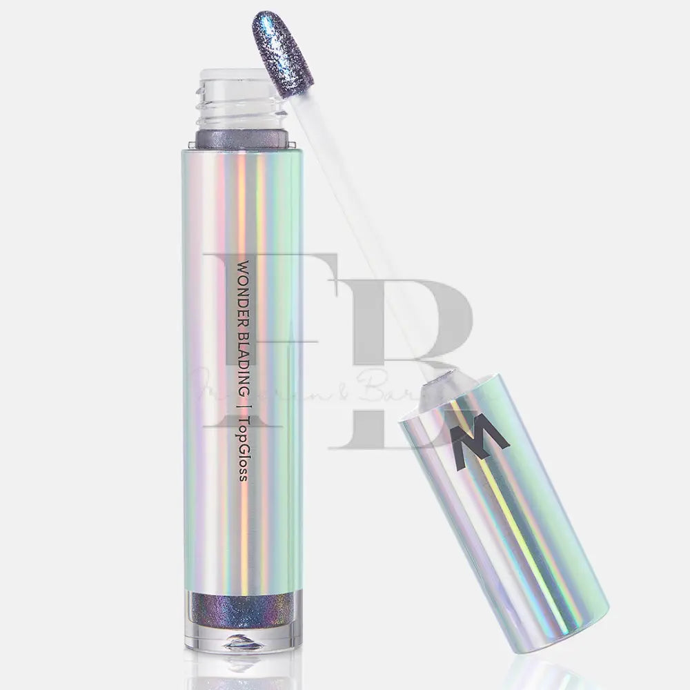 Wonderskin - Wonder Blading Top Gloss - Blue Glitter