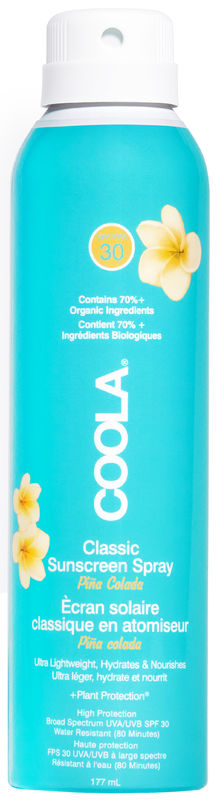 Coola - Classic Body Spray Piña Colada SPF 30, 177 ml