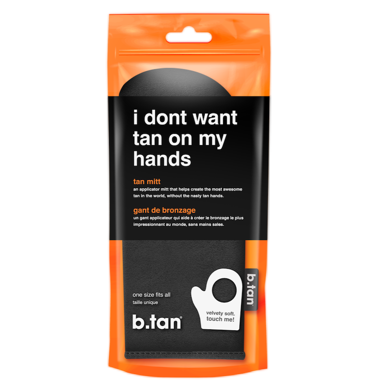 b.tan I don’t want tan on my hands