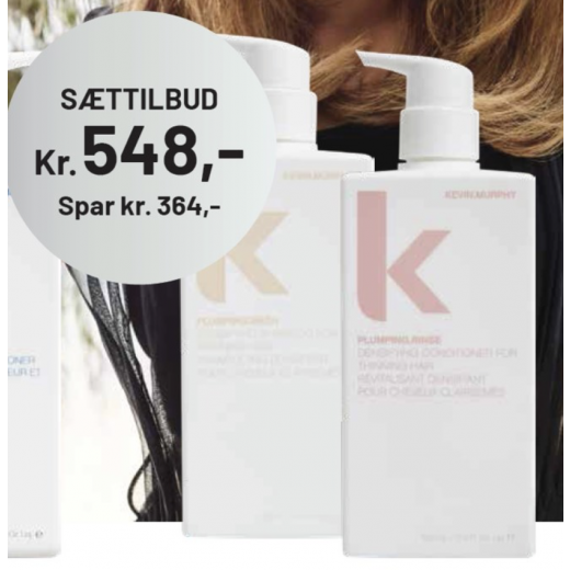 To Kevin Murphy Plumping Wash + Rinse. Sættilbud kr. 548.