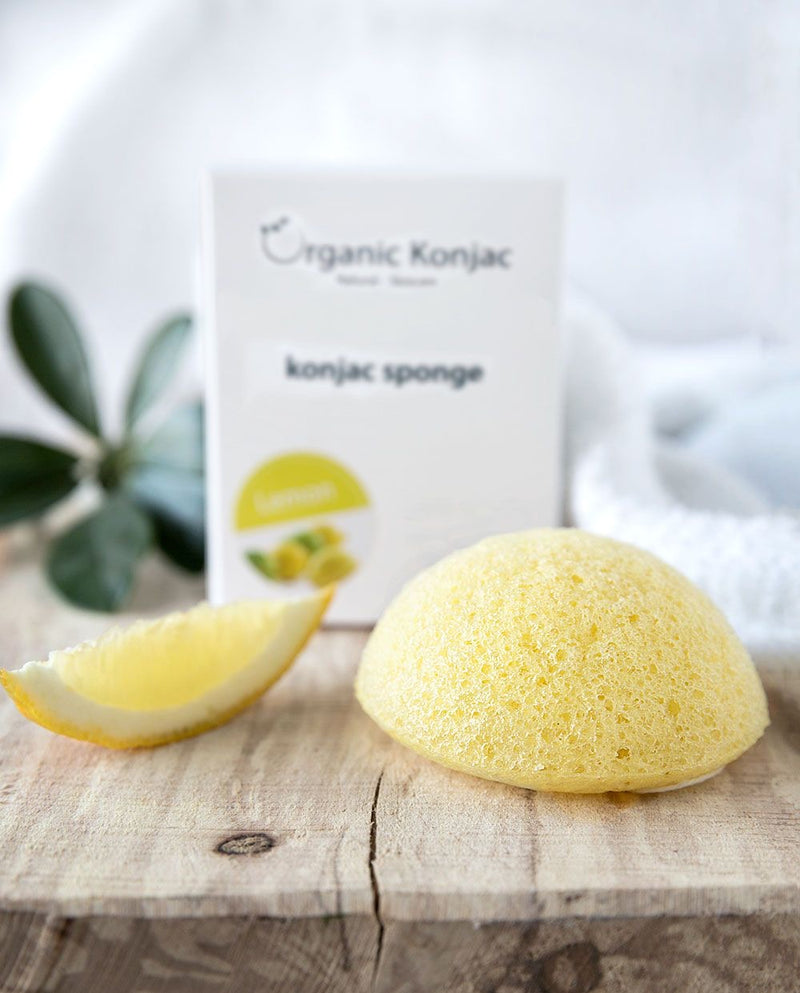 Organic Konjac Svamp Lemon – Mod pigmentforandringer