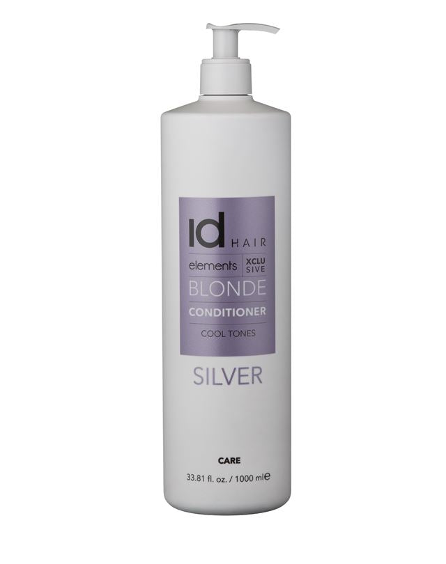 Id Hair Elements Xclusive Blonde Conditioner - Silver 1000ml
